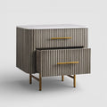 Finnley Closed Nightstand - Lamp Modern