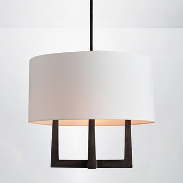 Emma Shaded Chandelier 24"