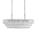 Amor Glass Oval Chandelier 54