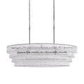 Amor Glass Oval Chandelier 54