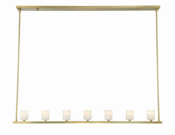 Estate 7 Light Chandelier Alabaster