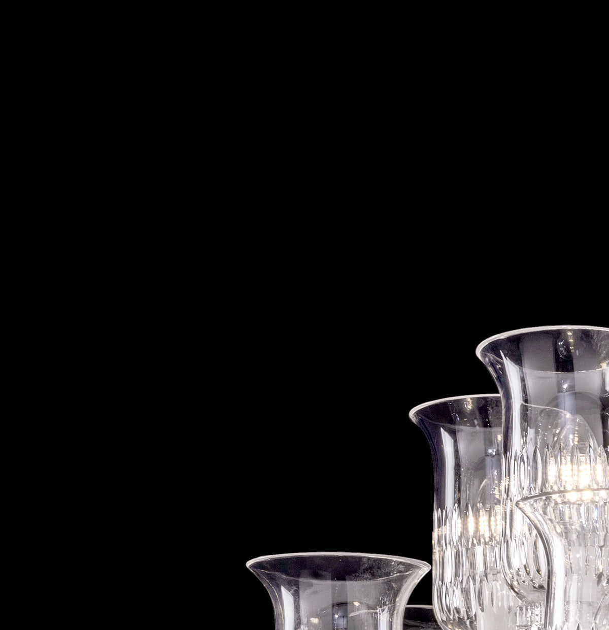 Lamp Modern Crystal Cups Chandelier For Living Room
