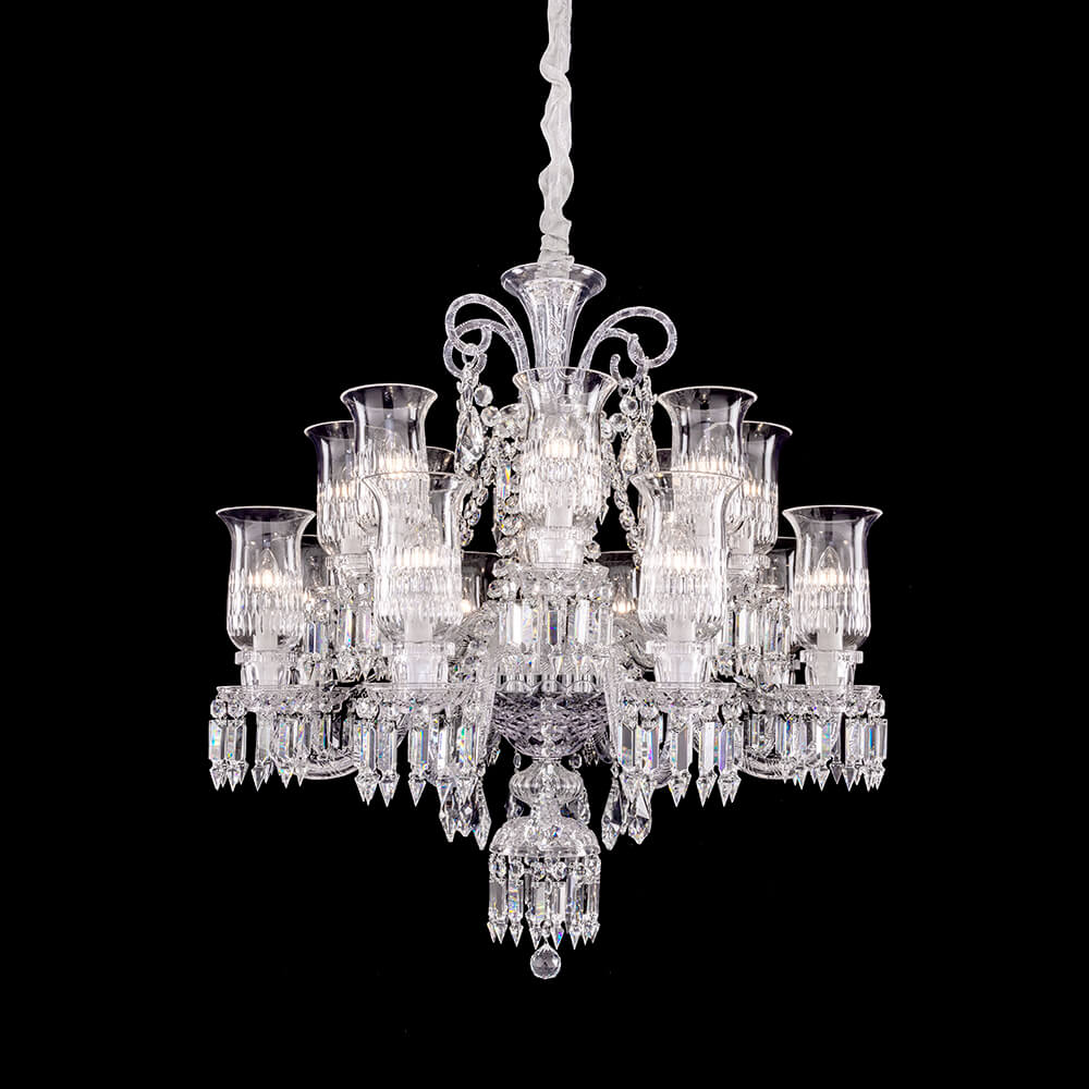 Lamp Modern Crystal Cups Chandelier For Living Room