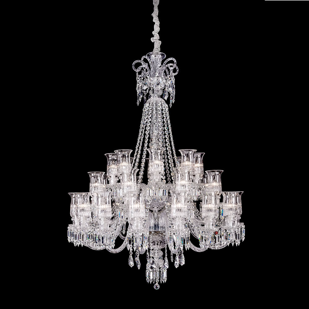 Lamp Modern Crystal Cups Chandelier For Living Room