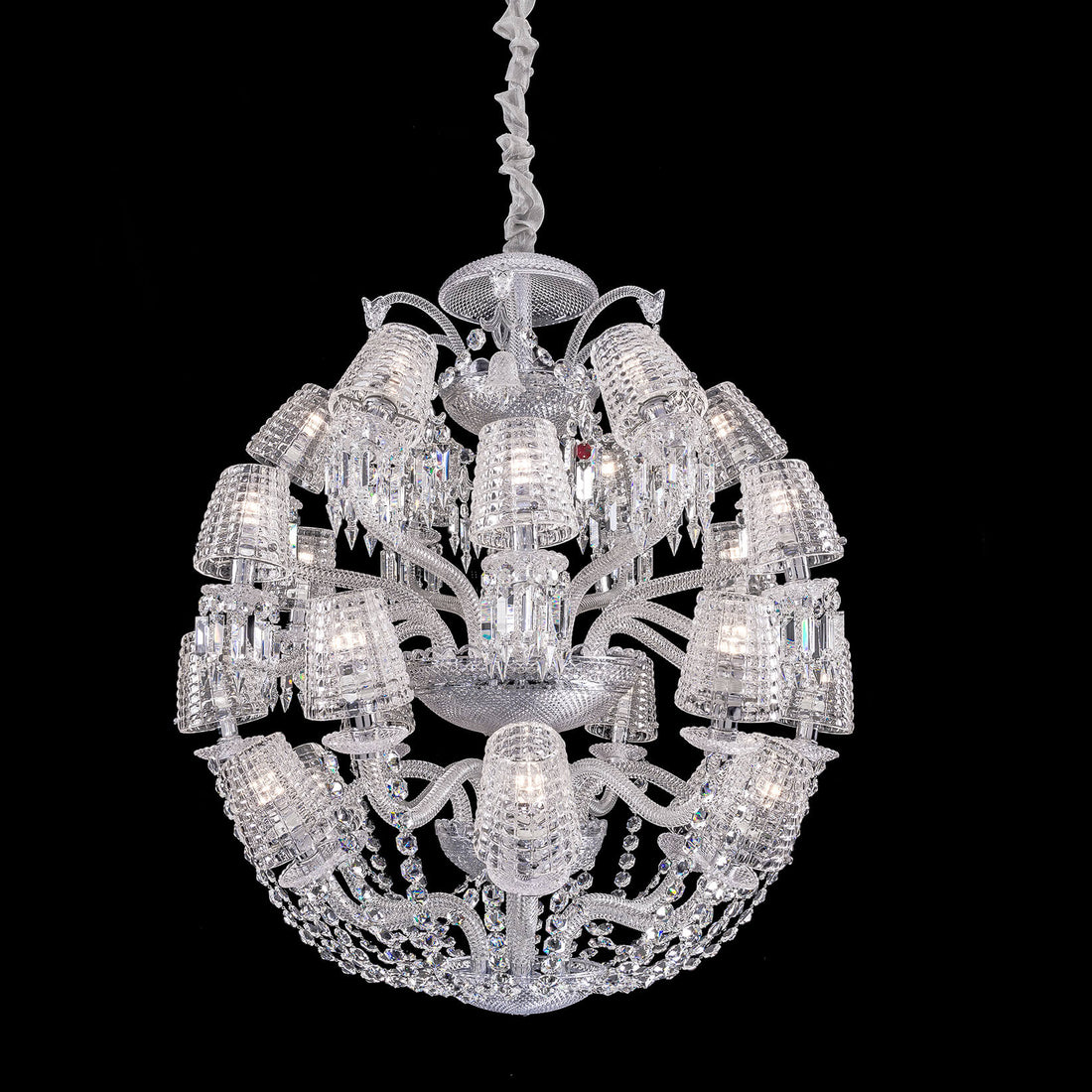 Lamp Modern Le Roi Soleil Crystal Chandelier