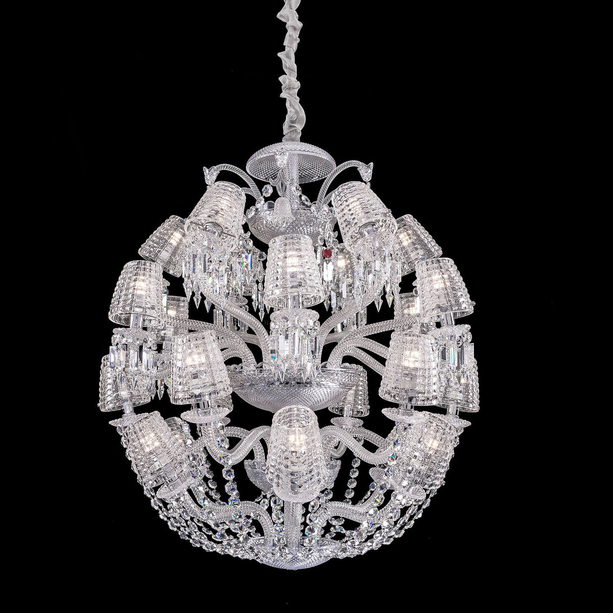 Lamp Modern Le Roi Soleil Crystal Chandelier