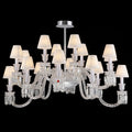 Baccarat Luxury Ellipse Crystal Chandelier-Lamp Modern