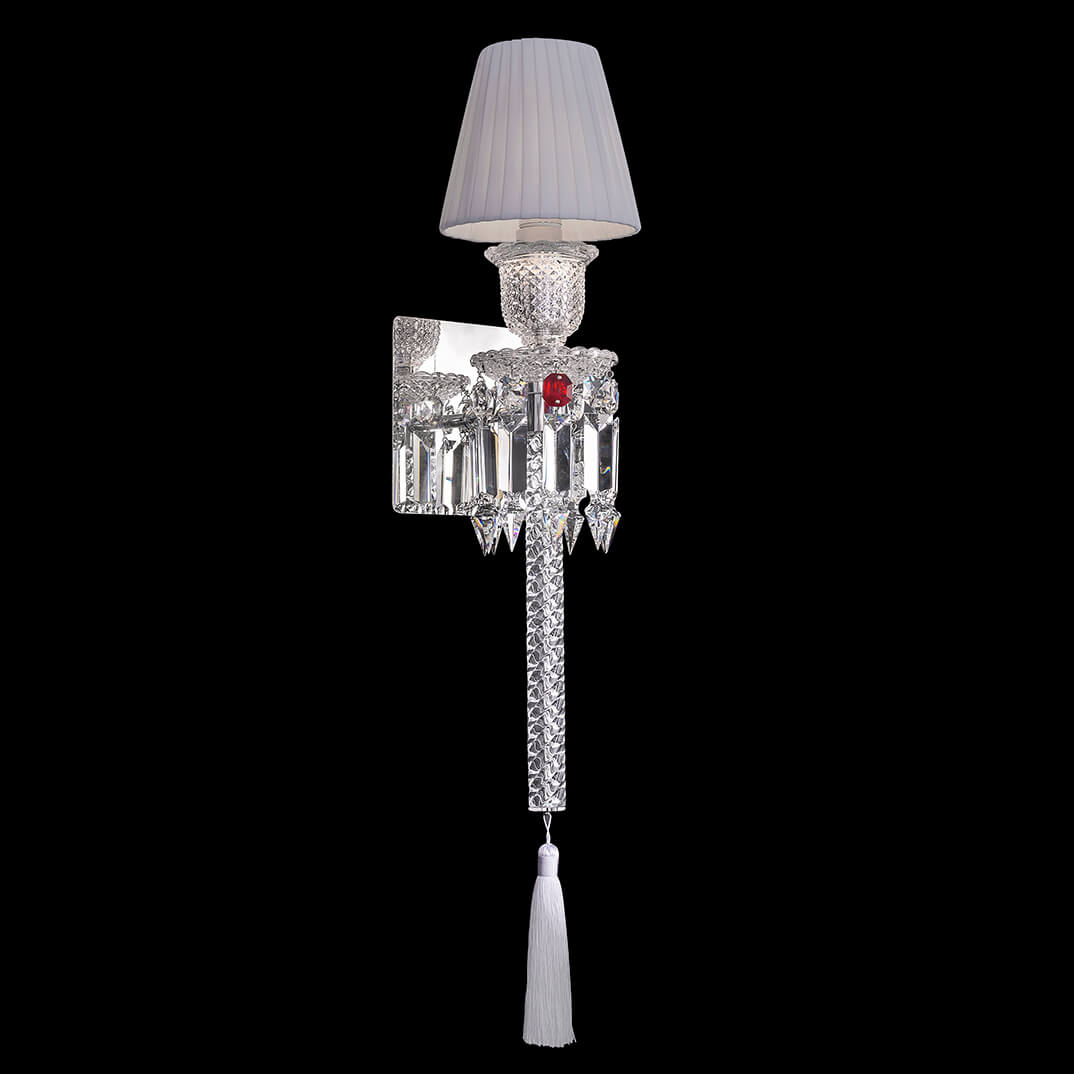 Baccarat Style Zenith Crystal Wall Sconce-Lamp Modern