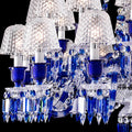 Lamp Modern Zenith Faunacrystopolis Blue Crystal Chandelier