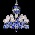 Lamp Modern Zenith Faunacrystopolis Blue Crystal Chandelier