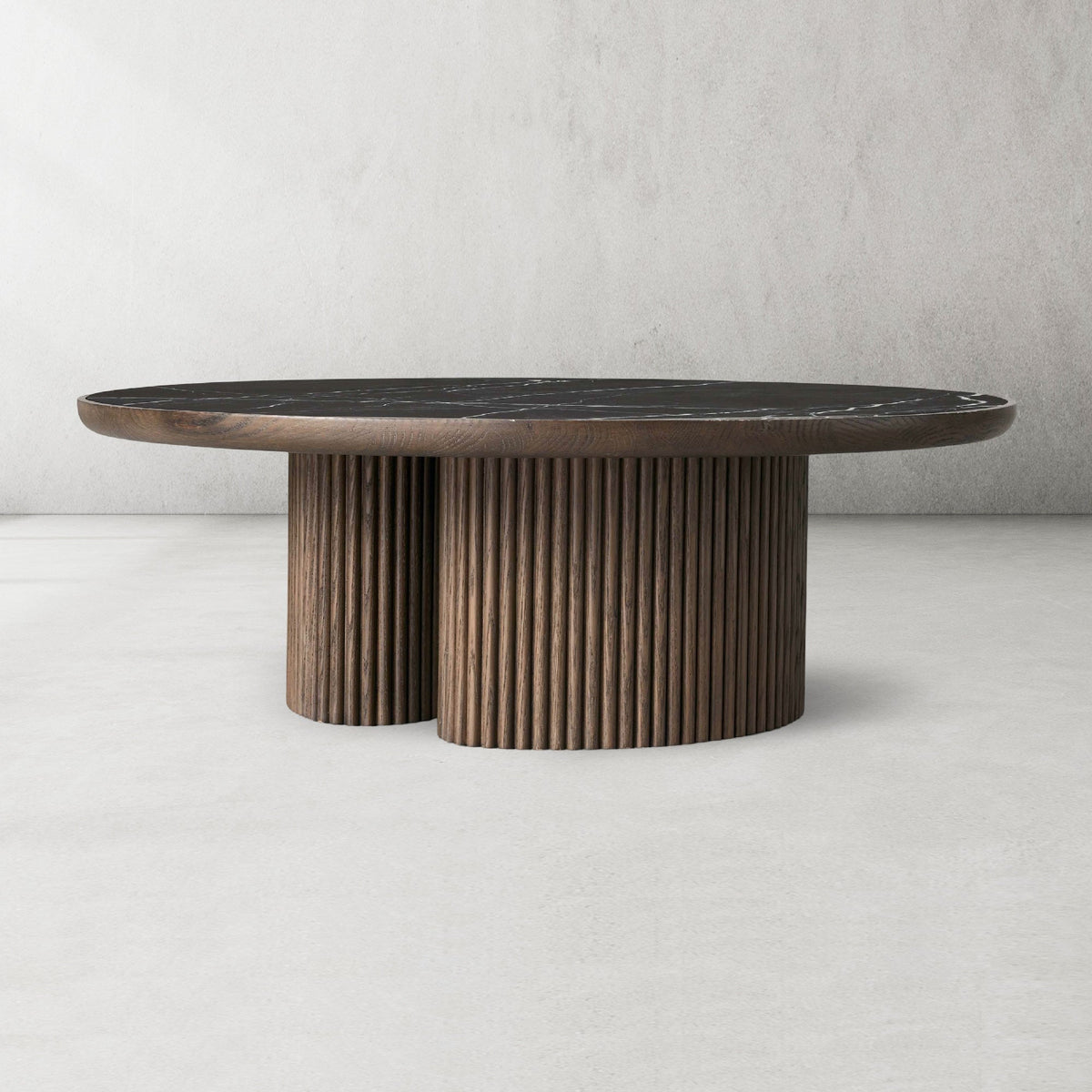 Astor Round Coffee Table-Lamp Modern