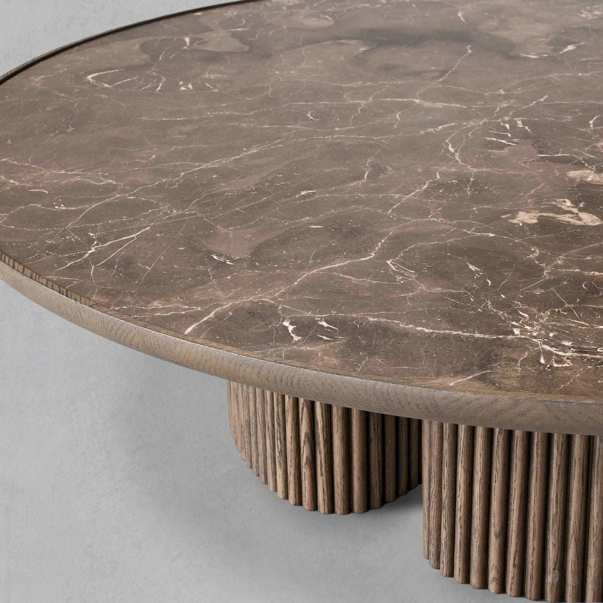 Astor Round Coffee Table-Lamp Modern