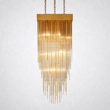 Glint Square Chandelier 21"