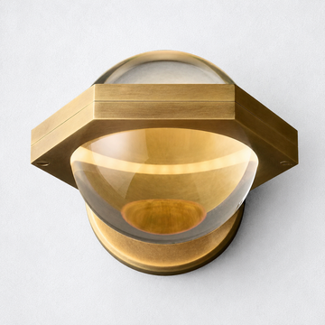 Dorian Crystal Ball Sconce