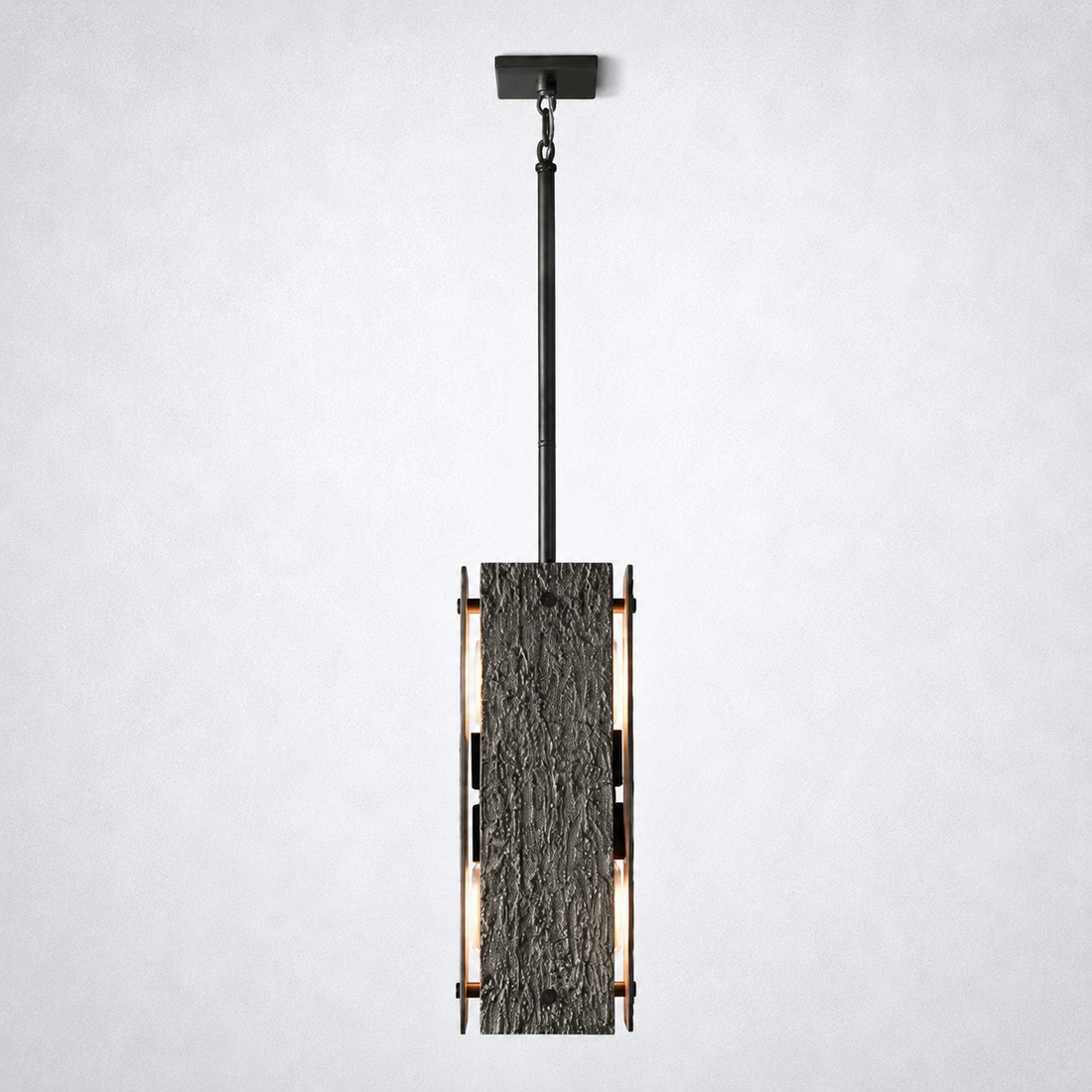 Belvedere Square Island Pendant 19"