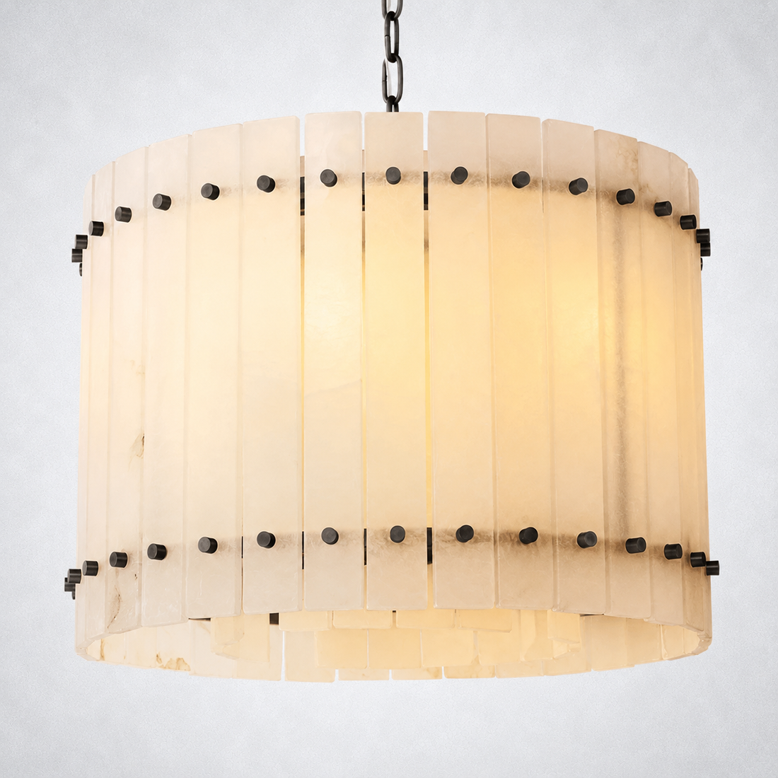 Sorella Alabaster Round Chandelier 22"