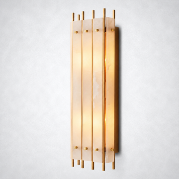 Sorella Alabaster Grand Rectangular Sconce