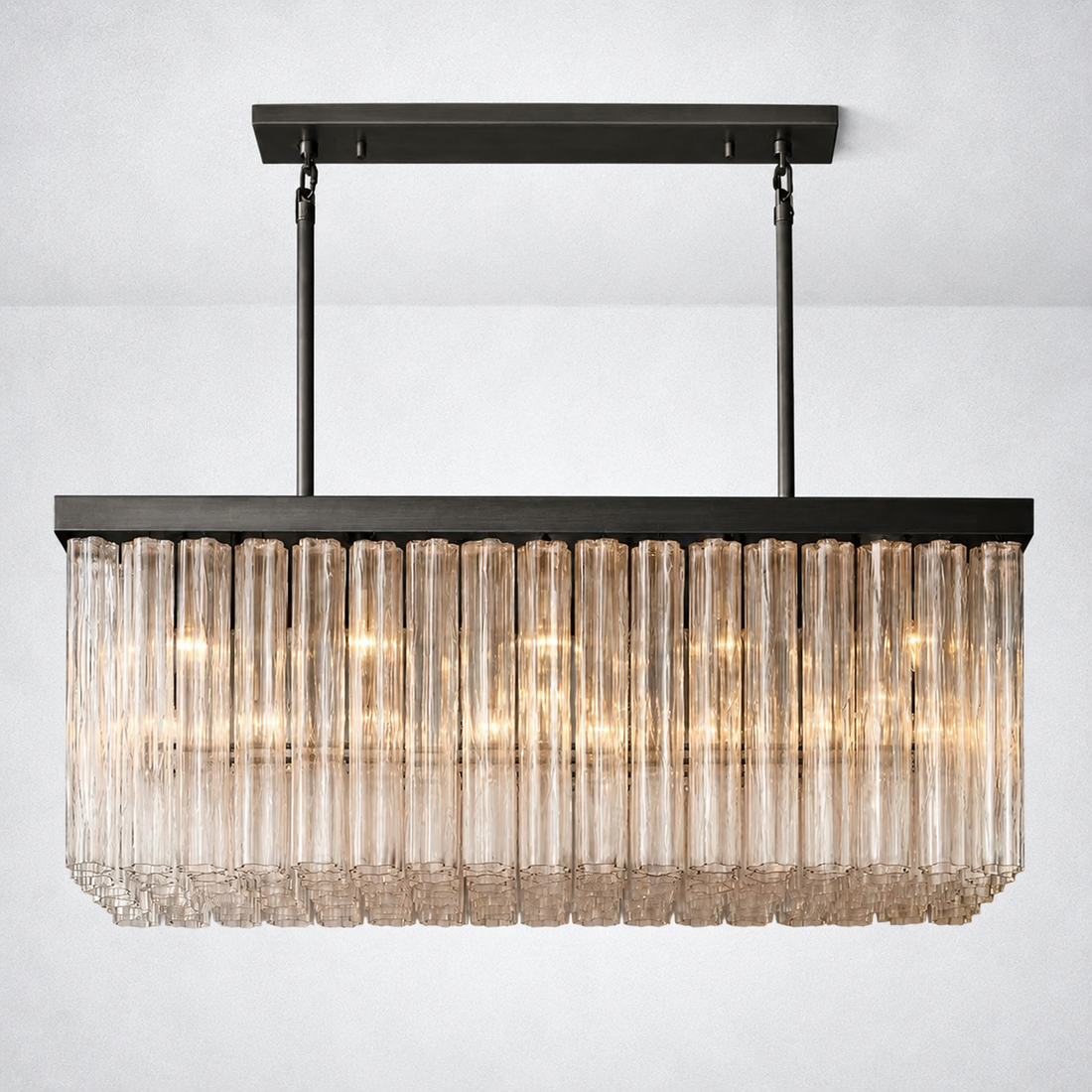 Signature Rectangular Chandelier 54”