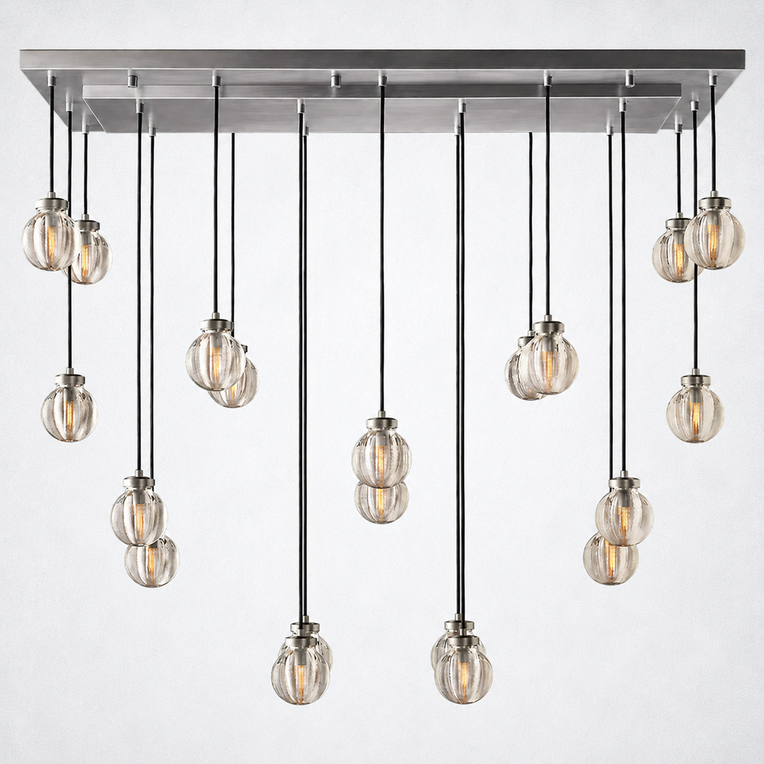 Perle Linear Chandelier 54"