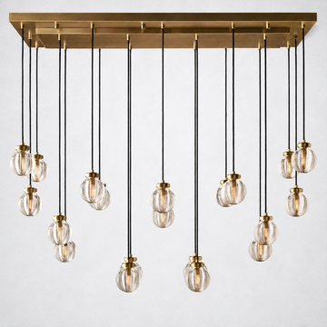 Perle Linear Chandelier 54"