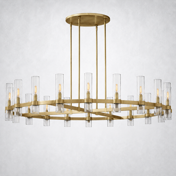 Ravella Modern Fashion Glass Round Chandelier Light 60‘’
