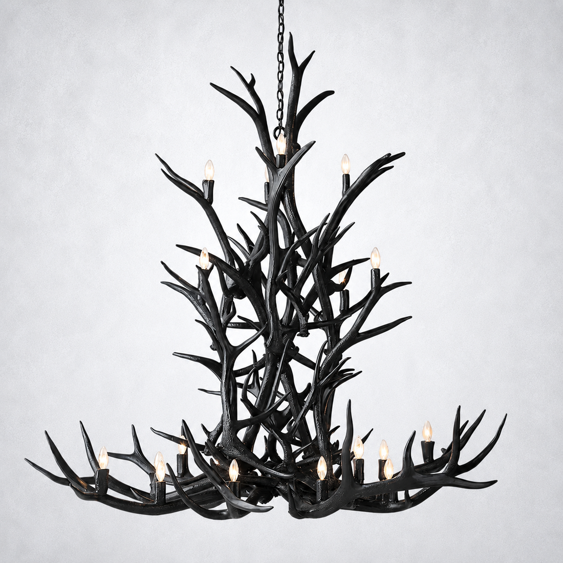 Moonlit Antler Chandelier 66"