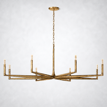 Brilliance Round Chandelier 72”
