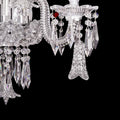 Elegance Candle Baccarat Crystal Wall Sconce With Bell-Lamp Modern