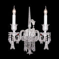 Elegance Candle Baccarat Crystal Wall Sconce With Bell-Lamp Modern