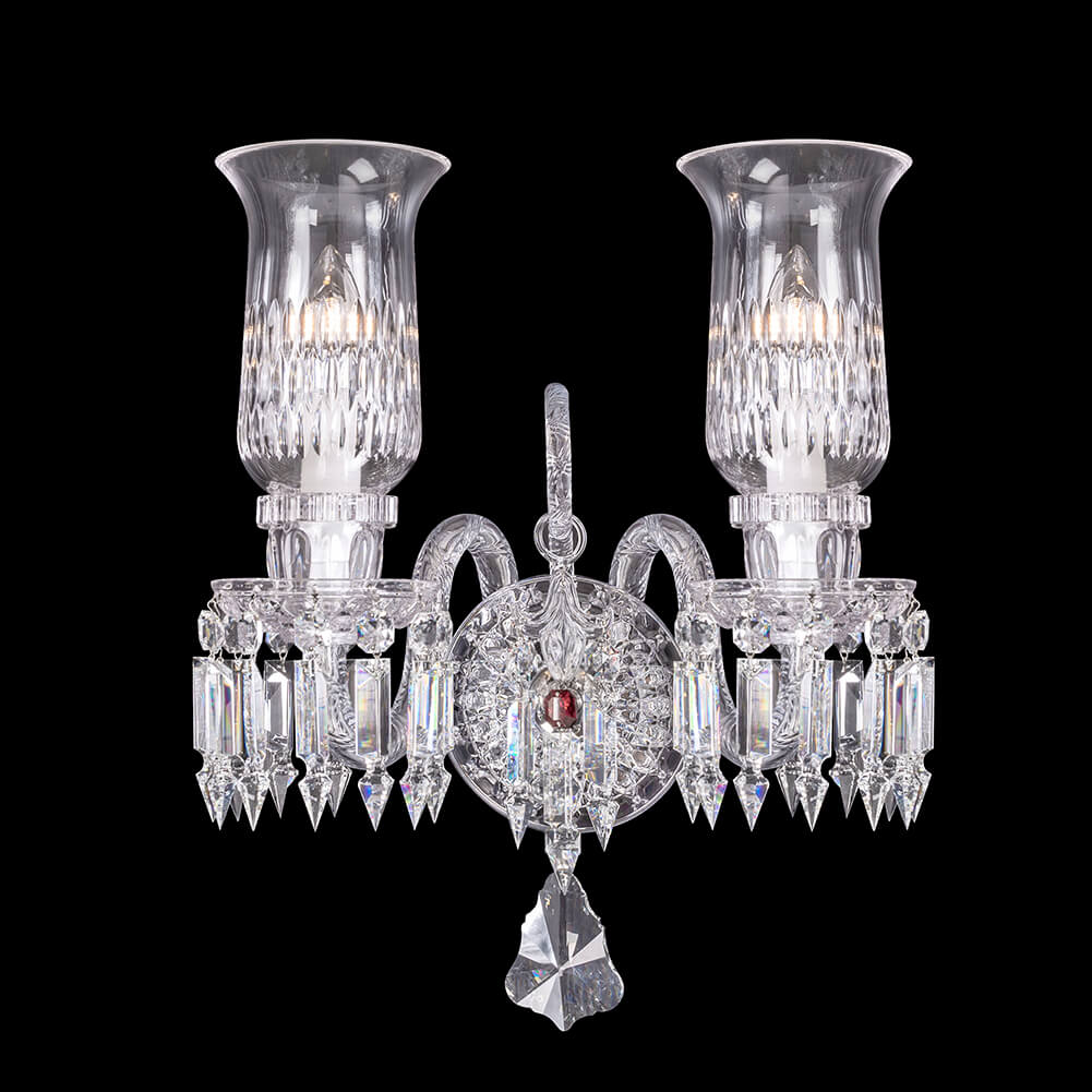 Elegance Crystal Cup Baccarat Wall Sconce-Lamp Modern