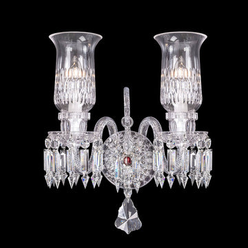 Elegance Crystal Cup Baccarat Wall Sconce-Lamp Modern
