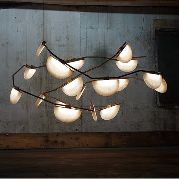 Elliot Alabaster Chandelier