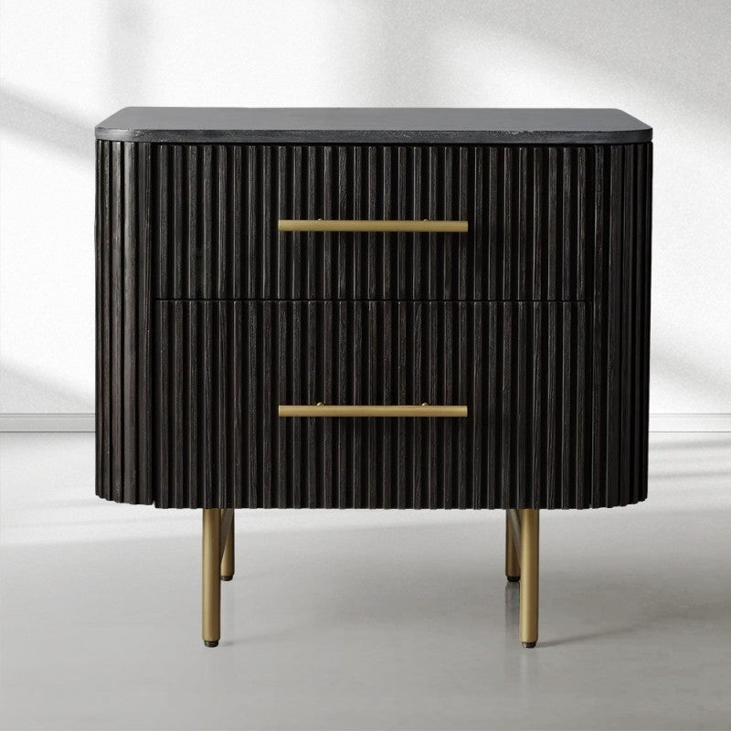 Finnley Closed Nightstand - Lamp Modern