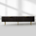 Finnley Low Media Console - Lamp Modern