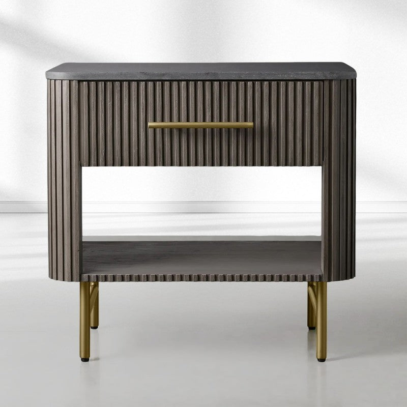 Finnley Open Nightstand - Lamp Modern