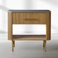 Finnley Open Nightstand - Lamp Modern