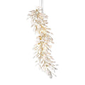 Ceramic Ginkgo Staircase  Long Branch Chandelier