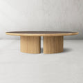 Astor Round Coffee Table-Lamp Modern