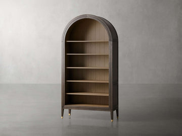 Hendi Bookcase 46"-Lamp Modern