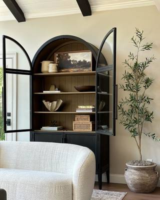 Hendi Glass Cabinet-Lamp Modern