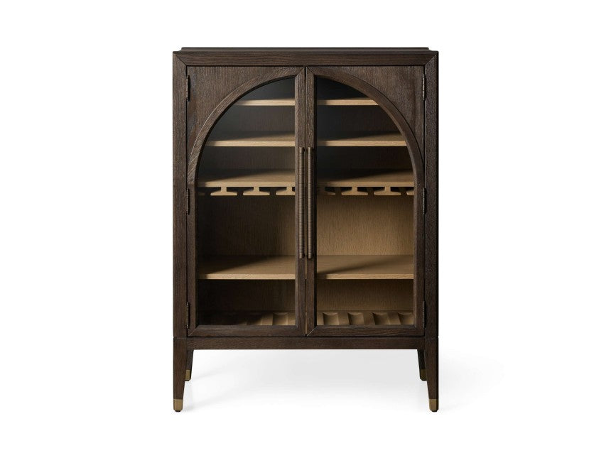 Hendi Low Bar Cabinet 36"W-Lamp Modern