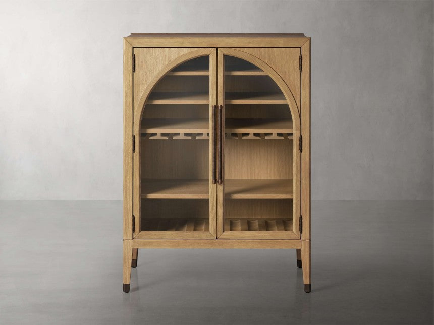 Hendi Low Bar Cabinet 36"W-Lamp Modern