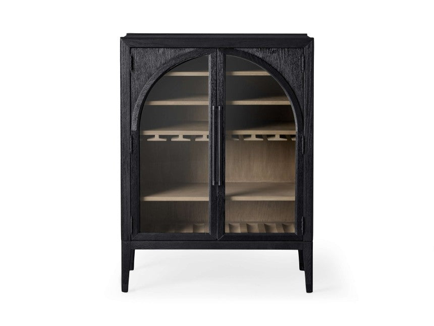 Hendi Low Bar Cabinet 36"W-Lamp Modern
