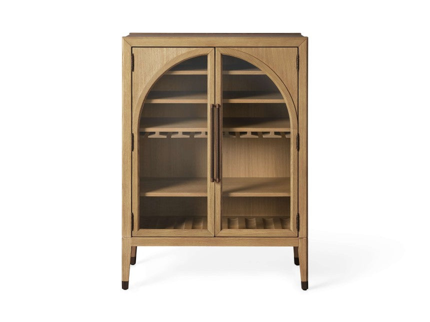 Hendi Low Bar Cabinet 36"W-Lamp Modern