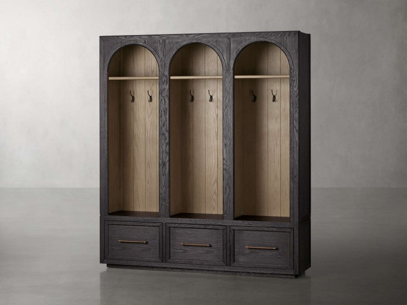 Hendi Triple Entryway Cabinet 70”-Lamp Modern