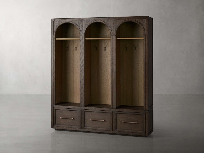 Hendi Triple Entryway Cabinet 70”-Lamp Modern
