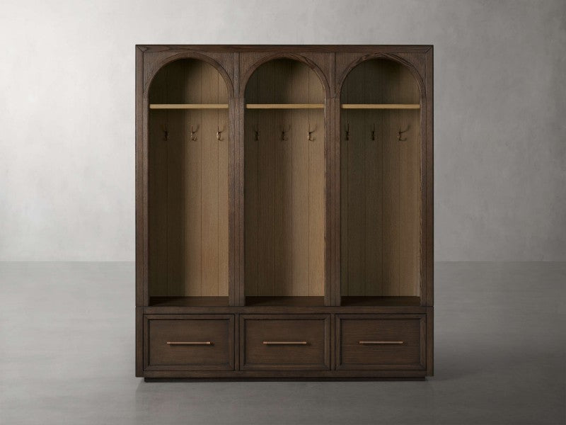 Hendi Triple Entryway Cabinet 70”-Lamp Modern