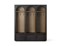 Hendi Triple Entryway Cabinet 70”-Lamp Modern