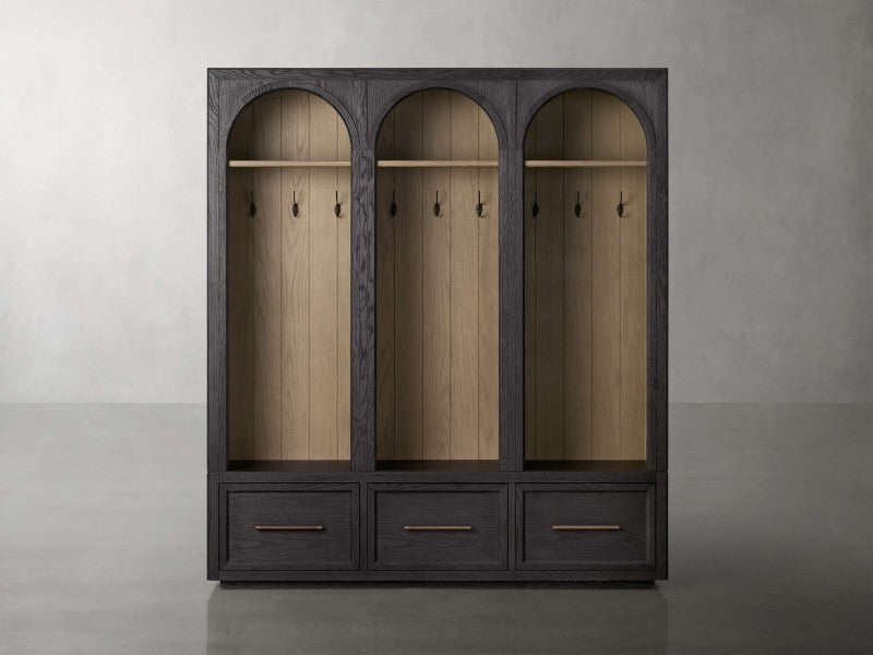 Hendi Triple Entryway Cabinet 70”-Lamp Modern