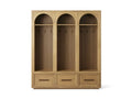 Hendi Triple Entryway Cabinet 70”-Lamp Modern